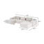 Canapé modulaire modulaire, sans assemblage, canapé en mousse compressée avec revêtement en chenille, désossé, canapé de salon moderne à profil bas-120629773