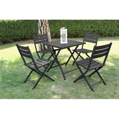 Morethampstead Aluminium Patio Folding Chair Folding Chair