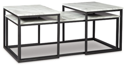 Ensemble de tables basses 3 pièces Antima