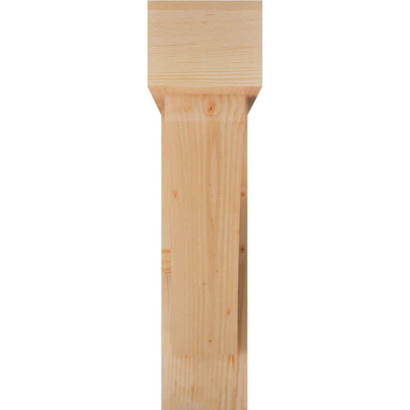 Support pour scie rugueuse avec support décalé, sapin Douglas, l 8 po x P 34 po x H 34 po, 34 x 34