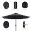 Parasol de marché rond 106,3 po Asyraf-655776278
