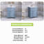Ensemble de meuble-lavabo autoportant 24 po avec comptoir en céramique 24 po
