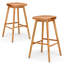 Tabouret de bar en bois massif Danel-927250378-877360258