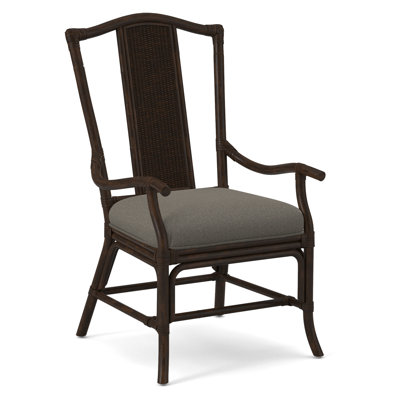Chaise avec accoudoirs à dossier à lattes Drury Lane