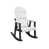 Plateau blanc / base noire
