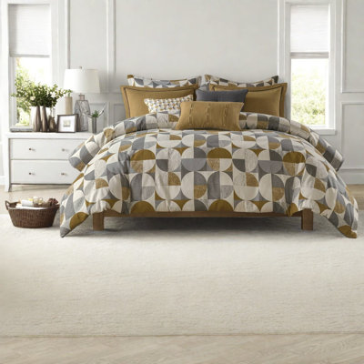Pièces de literie pour grand lit, jacquard de polyester de luxe moderne pour la maison