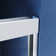 Sliding Shower Glass Door, Adjustable Semi Frameless Shower Door with  304 Stainless Steel Handles