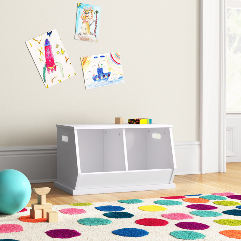 Organisateur de jouets Hein + Viv + Rae ™, Blanc
