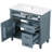 36" Bathroom Vanity Set With Ceramic Sink-71333593