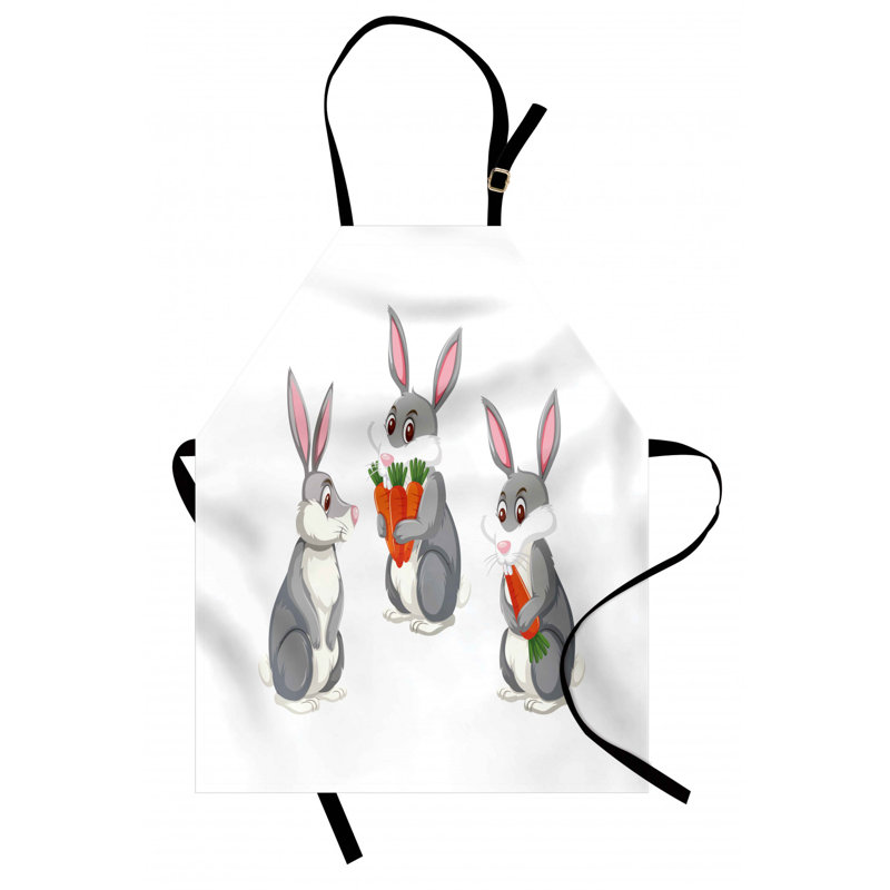 Tablier de lapin de pâques