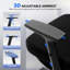 Chaise de bureau ergonomique en filet à dossier haut avec accoudoirs réglables en 3D, support lombaire réglable, inclinaison de 135 °, capacité de poids de 300 lb pour le bureau à domicile et les jeux-762651227