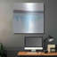 Brayden Studio «Purist Cassis I» par Chris Paschke, art mural en métal-570511280