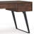 Lowry 60"W Solid Acacia Wood Desk, Industrial Style with Deep Drawers and Keyboard Tray