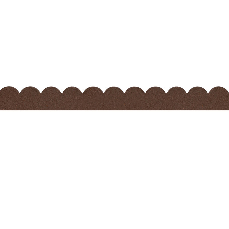 Azuolas 9cm H x 119cm W Composite Lawn Edging, Earth