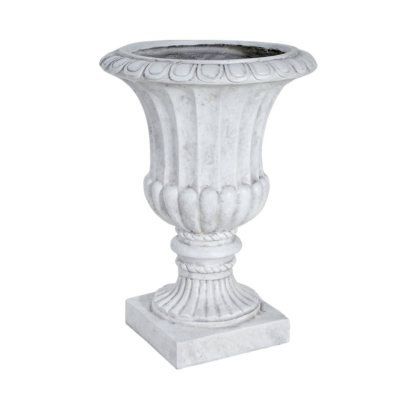 Outdoor Garden Urn Plante For Outdoor, Antique White