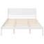 King Platform Bed Frame with Headboard-132968287