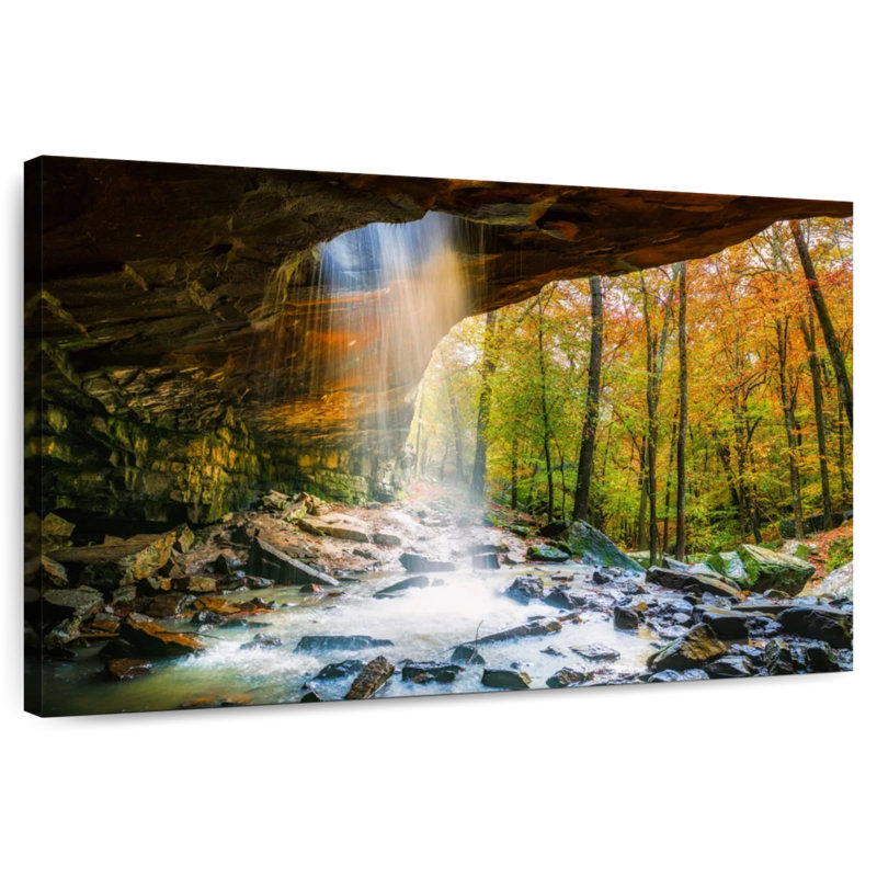 Glory Hole Waterfall, H 8 po x l 12 po
