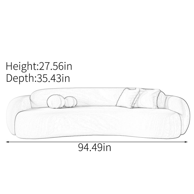 Feldhaus, H 27,56 po x l 94,49 po x P 35,43 po