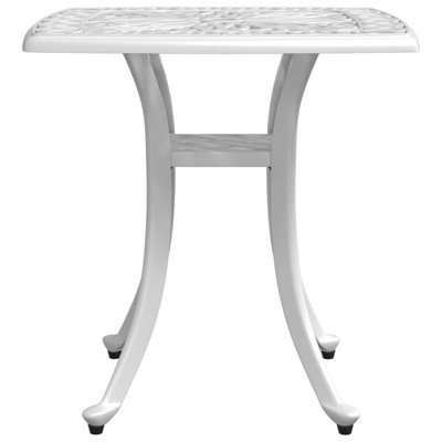 Canora Grey Patio Table 20.9"X20.9"X20.9" Aluminum