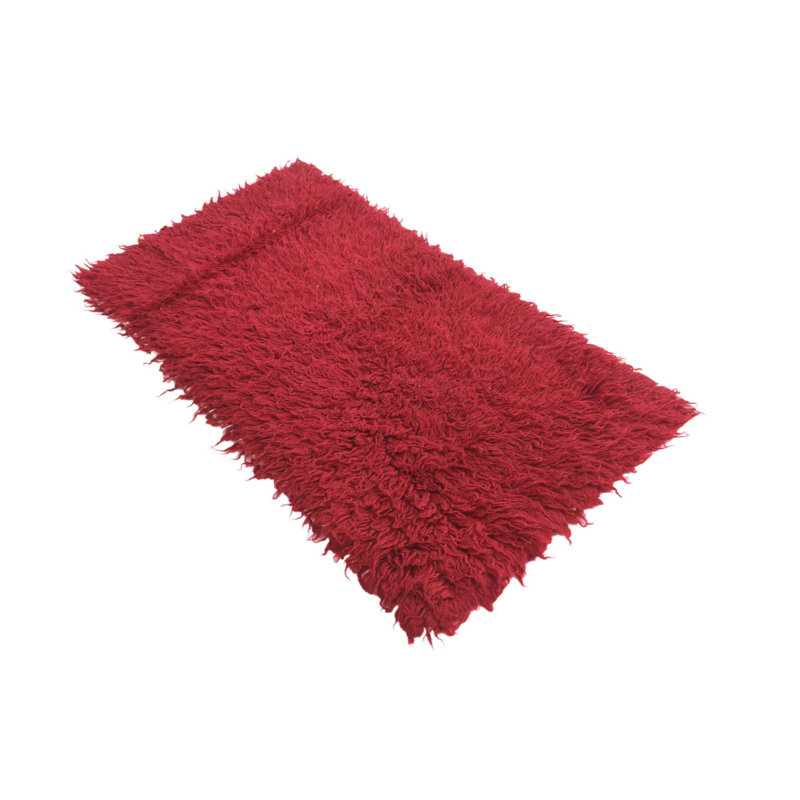 Tapis de couloir rouge Odea