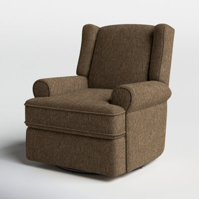 Claudina 33"" Wide Manual Glider Wing Chair Recliner -  Birch Lane™, 3B57E2017716400782C0A4AE7B650044