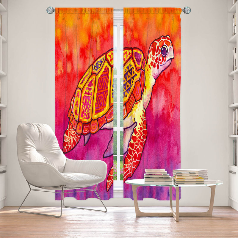 Reesa Room Darkening Curtain Pair, 20" W x 82" L