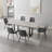 Kloc Kitchen Dining Set, 51''-67'' Extendable Table with 32''H Dining Chairs(1Table 6Table)-207931106-257816942