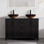 Meuble-lavabo double 48 po avec lavabos vasques, robinets-1577898922
