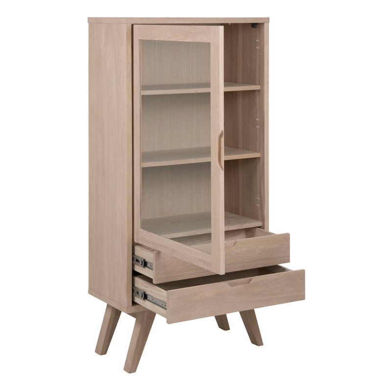 Montgomeryville Display Cabinet, White Oak