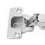 10pcs 110 Degree Soft Close Half Overlay Cabinet Door Hinges