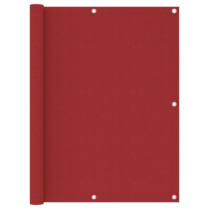 Aaeedah 1.2m x 3m Rectangular Shade Sail, Red