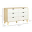 Kliem 120 cm W Chest of 6 Drawers