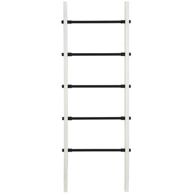 Wall-Leaning 5 ft Blanket Ladder