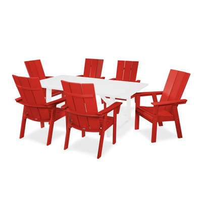 Ensemble repas 7 pièces POLYWOOD