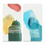 «Minimalistic Foliage with Pastel Shapes I», ensemble de 2 peintures-321374465-321374464
