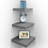 Suad 3 Piece Square Floating Shelf-1018305032