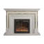 Foyer autoportant en bois massif blanc-44247238-44247240