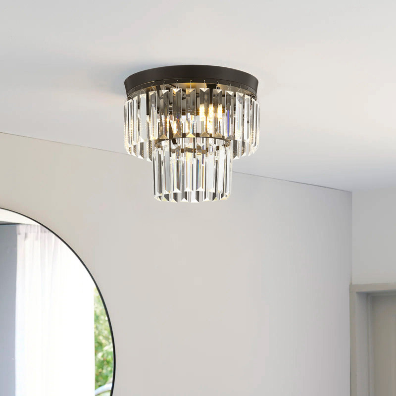 Crystal Flush Mount Light