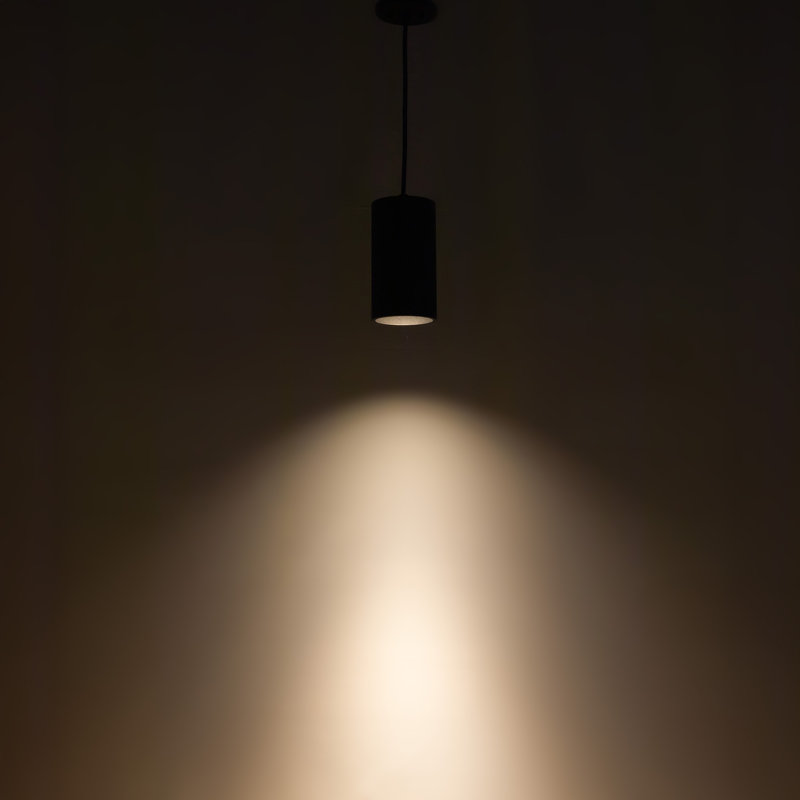 Lorna 1 - Light LED Pendant, Black