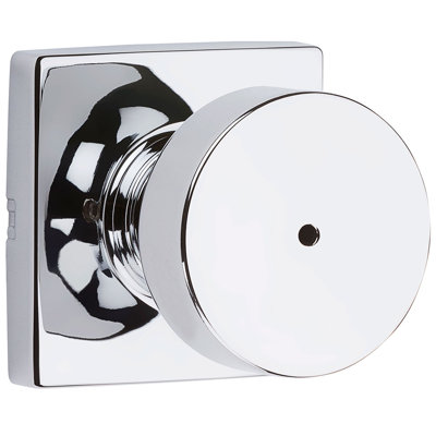 Privacy Door Knob with Square Rosette