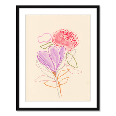 Simple Floral "Simple Floral III" Print