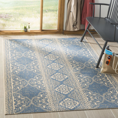 Tapis d'intérieur / extérieur oriental Berardi Linden 100 Performance