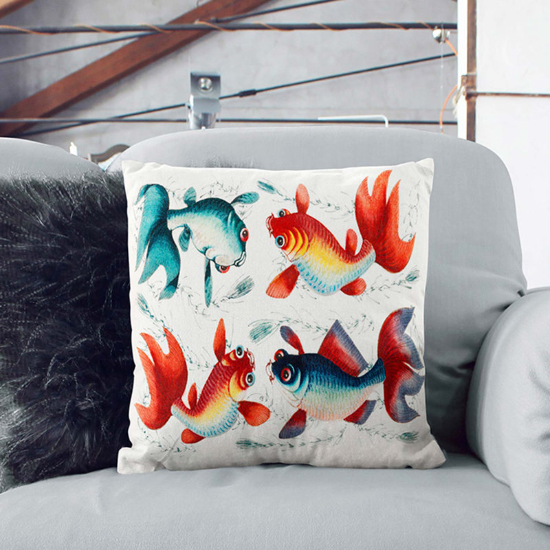 Square Cushion, 55cm H x 55cm W x 20cm D