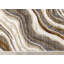Tapis de couloir d'intérieur d'intérieur crème, beige et crème 2 pi x 8 pi (2 pi 0 po x 7 pi 10 po) Branch Modern-2043815794