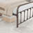 Dorsman Twin-Sized Metal Platform Bed with Headboard-898846057