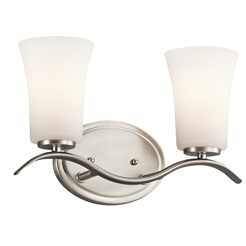 Guerro 2 - Light Vanity Light, Brushed Nickel, Incandescent