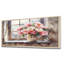«Rustic Romance Peony Bouquet I», art mural pivoines pour le salon-1424764306-1424764395