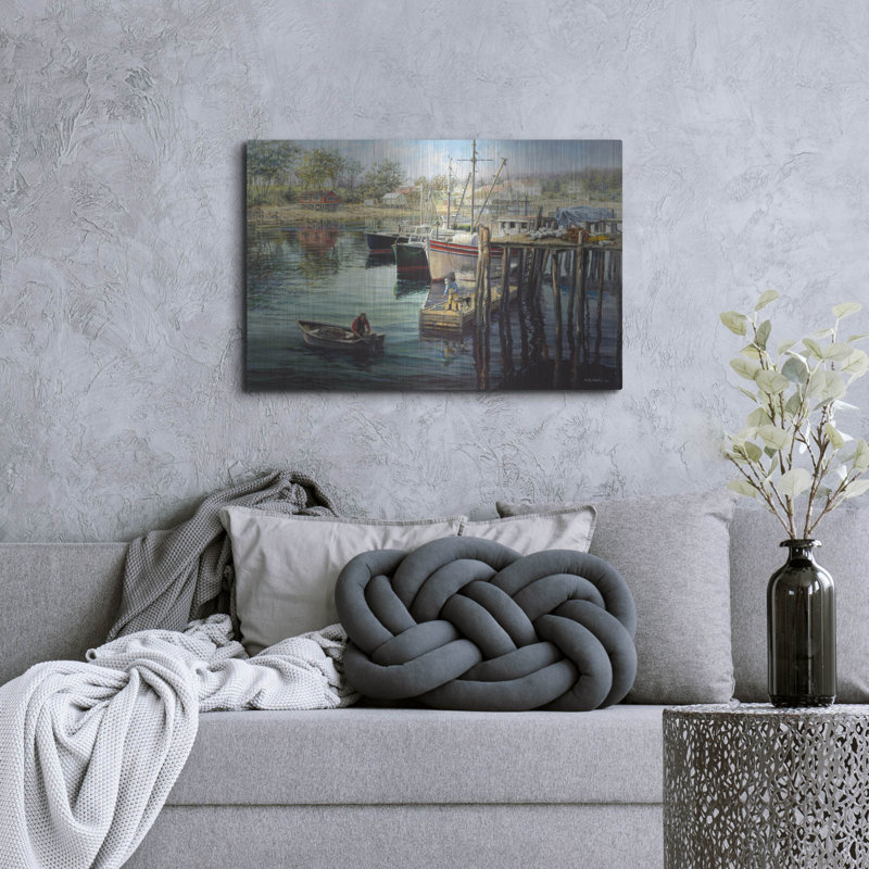 Breakwater Bay «Fisherman's domaine» par Nicky Boehme, H 24 po x l 36 po