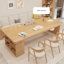 Brown Rectangular Solid Wood desk-123151665