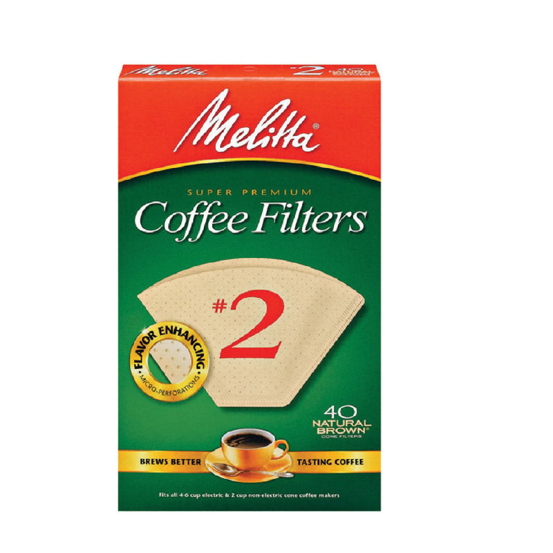 Filtres à café Melitta 612412, Brun